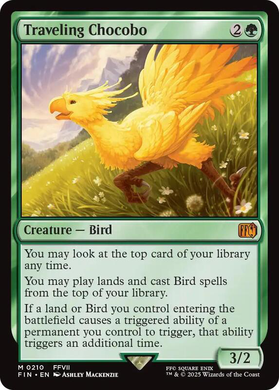 Traveling Chocobo - Final Fantasy (FIN)