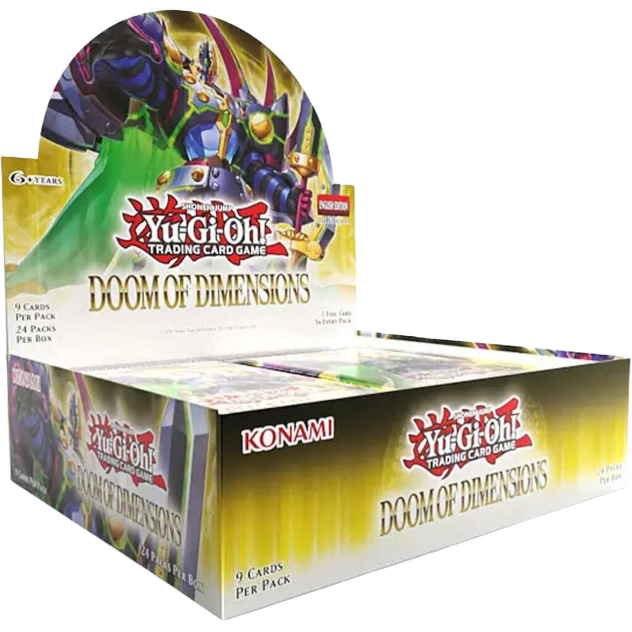 what are the dimensions of a yugioh card Yu-Gi-Oh! - Booster Box