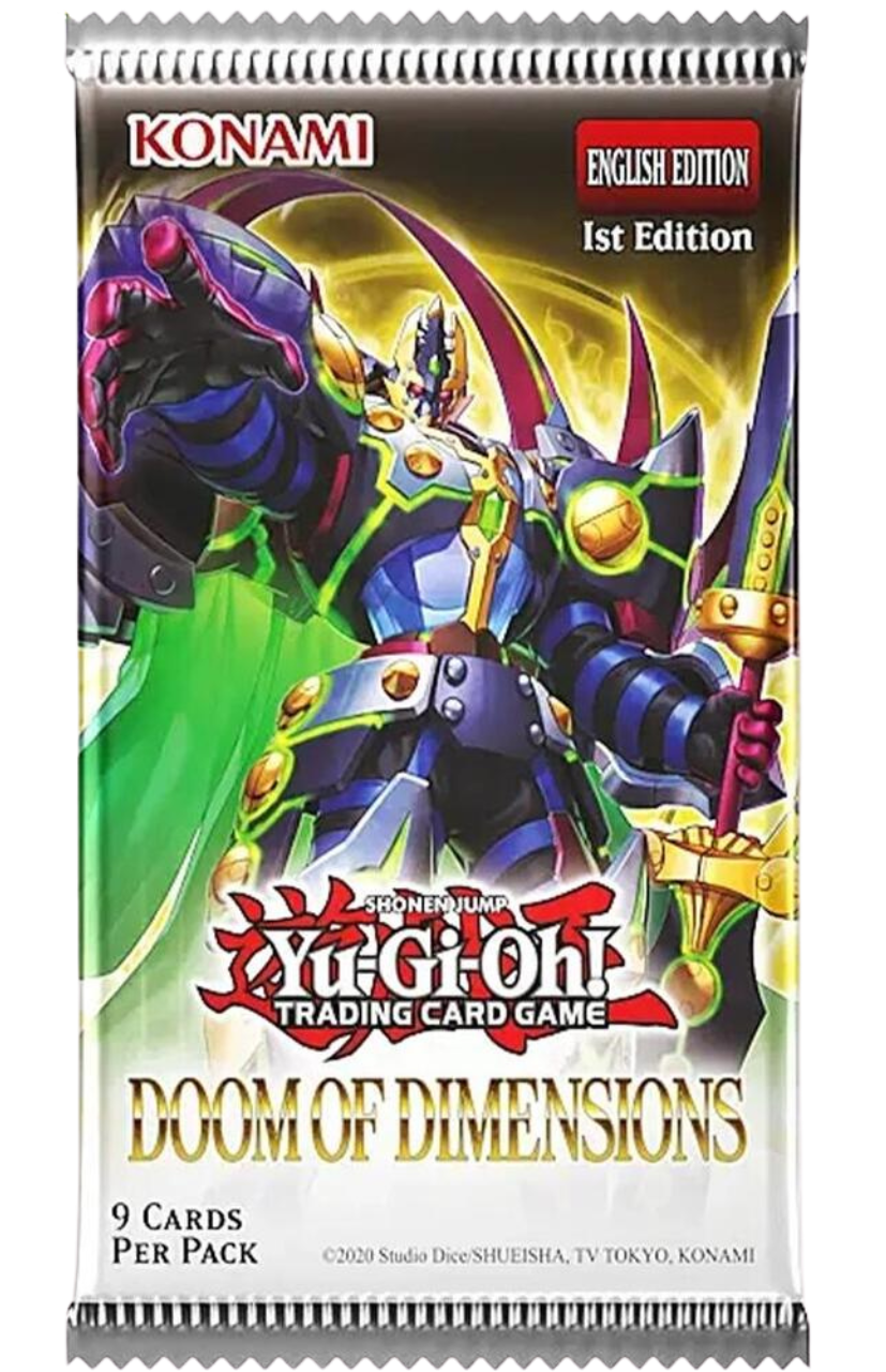 Yu-Gi-Oh! Doom of Dimensions Booster Pack Yu-Gi-Oh! Doom of Dimensions Booster Pack