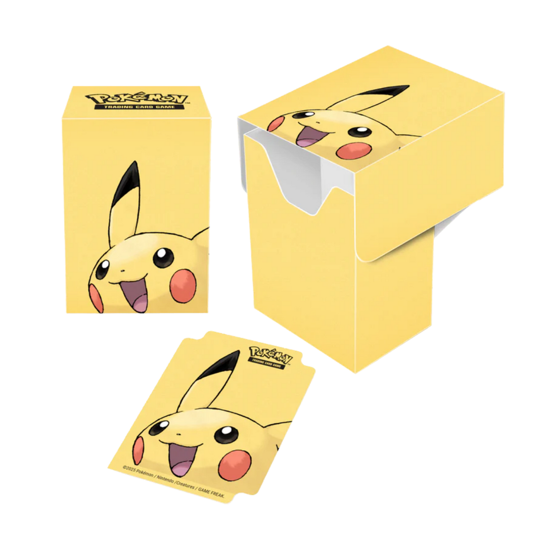 Pikachu Full View Deck Box for Pokemon