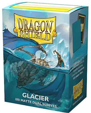 Dragon Shield Sleeves: Glacier Matte Dual (100)
