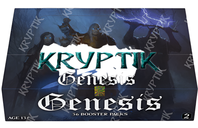 Kryptik: Genesis 2nd Wave Booster Box