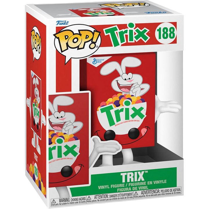 Funko Pop! General Mills Trix Cereal Box