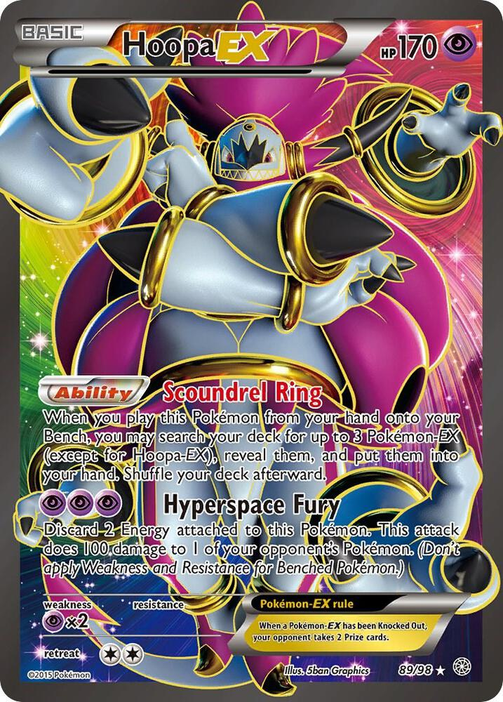 Hoopa EX (89 Full Art) - XY - Ancient Origins (AOR)