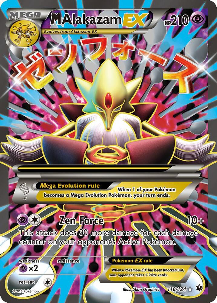 M Alakazam EX (Full Art) - XY - Fates Collide (FCO)