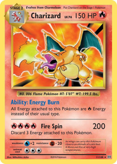 Charizard - XY - Reverse Holo - Evolutions