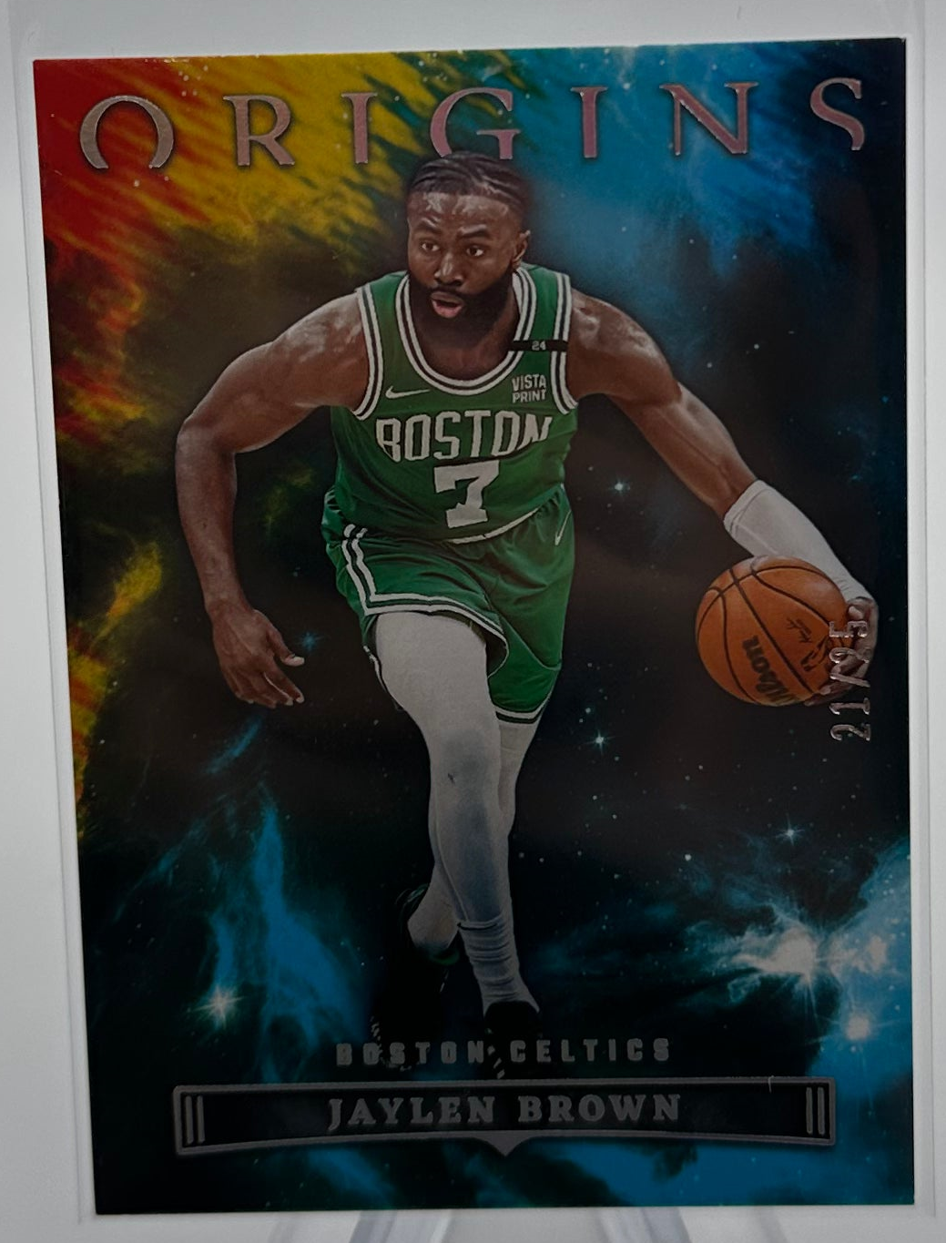 2022-23 Origins Basketball - Jaylen Brown 89 - Blue /25