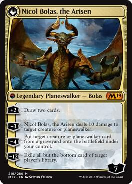 Nicol Bolas, the Ravager - Core Set 2019 (M19)