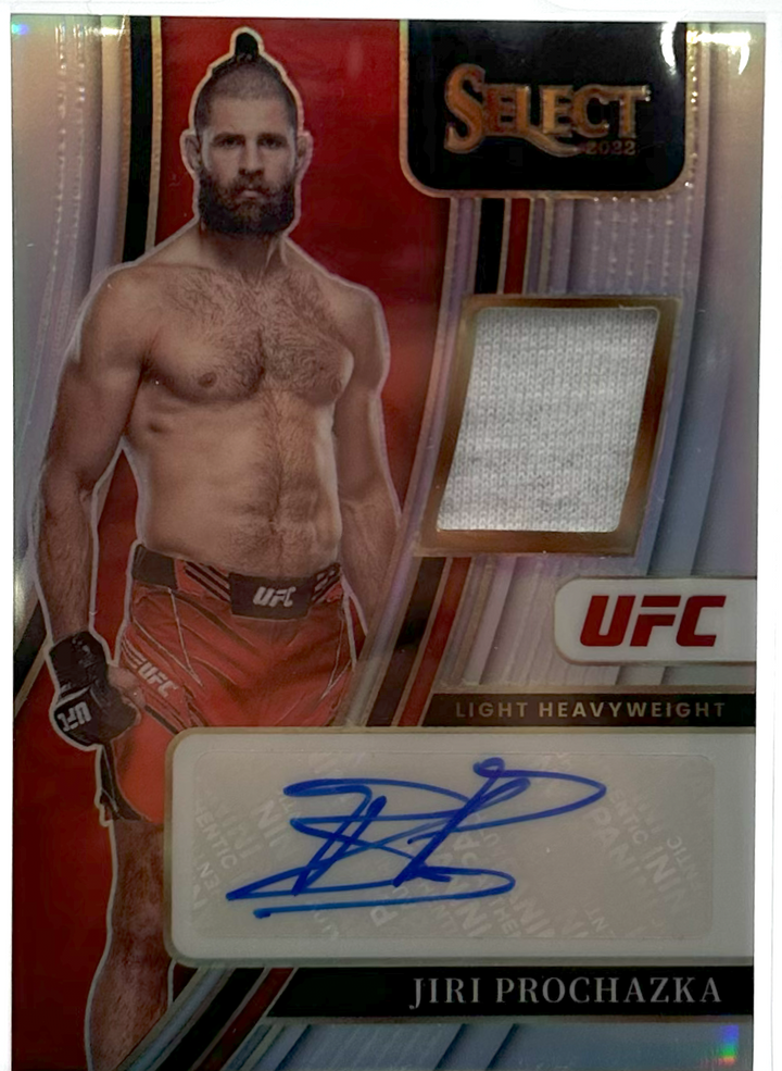 2022 Panini Select UFC - Jiri Prochazka AM-JPC - Auto Mem /199