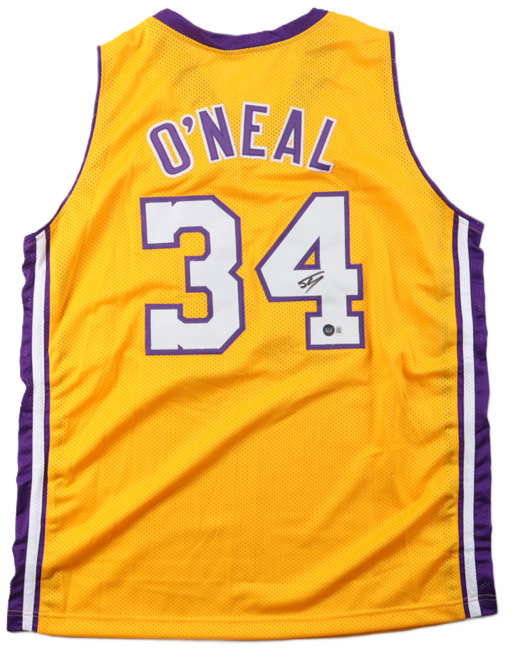 Shaquille O'Neal Signed Autographed Custom Jersey (Beckett)