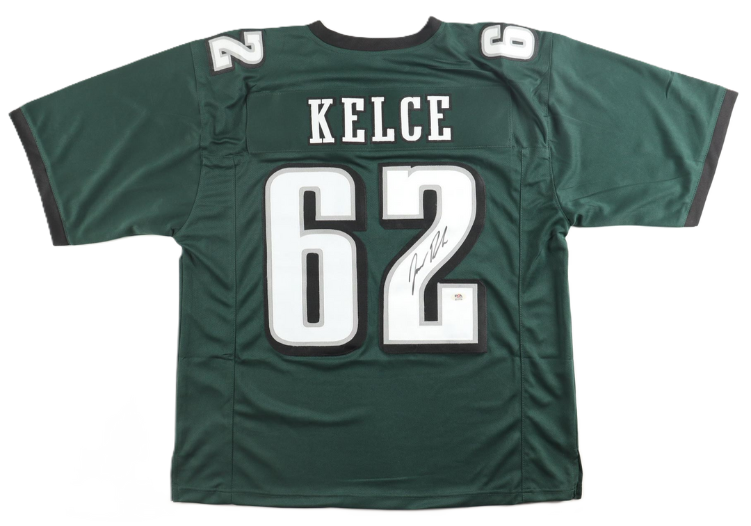 Jason Kelce Signed Autographed  Custom Jersey JSA COA
