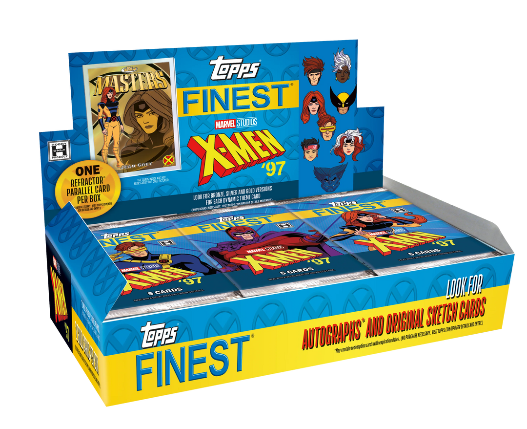 2025 Topps Finest X-Men 97' - Hobby Box