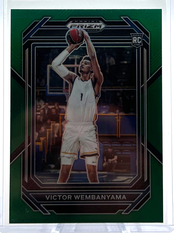 2023 Panini Prizm Draft Basketball - Victor Wembanyama 2 - Green