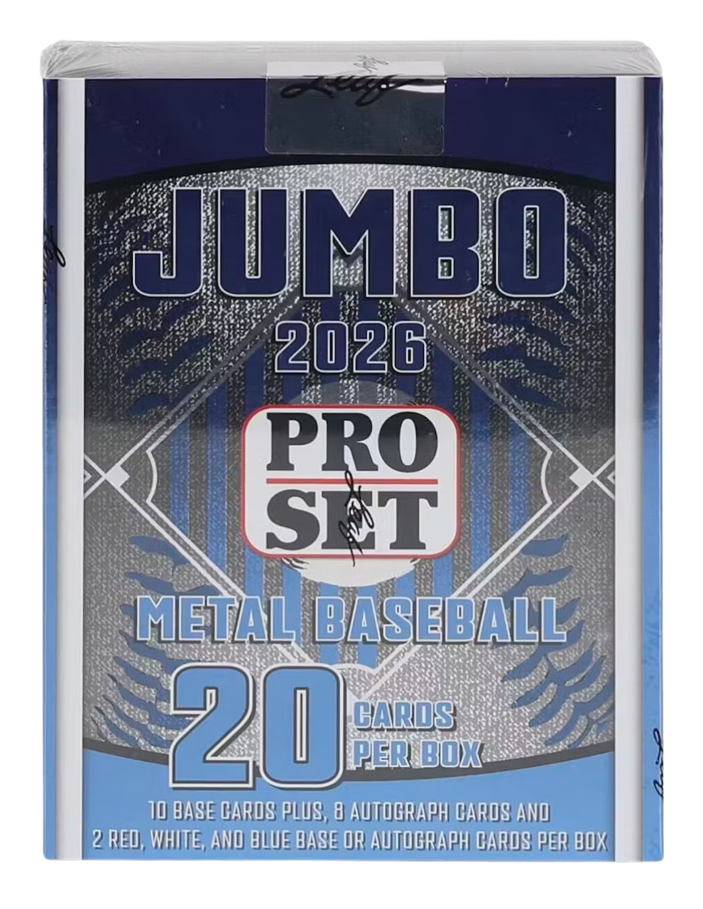 2026 Leaf Pro Set Metal Baseball Hobby Jumbo Box