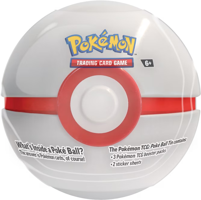 Pokemon Tin Poke Ball 2025 Pokemon Tin Poke Ball 2025