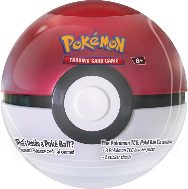 Pokemon Tin Poke Ball 2025 Pokemon Tin Poke Ball 2025