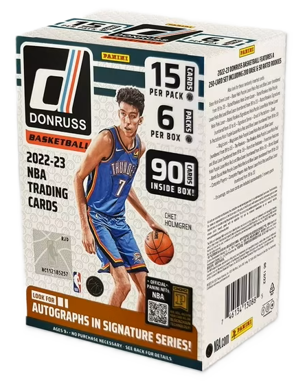 2022-23 Panini Donruss Basketball NBA Trading Cards Blaster Box