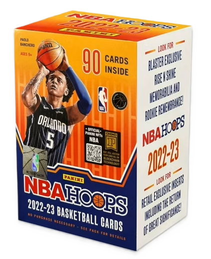 2022-23 Panini NBA Hoops Basketball Trading Cards Blaster Box