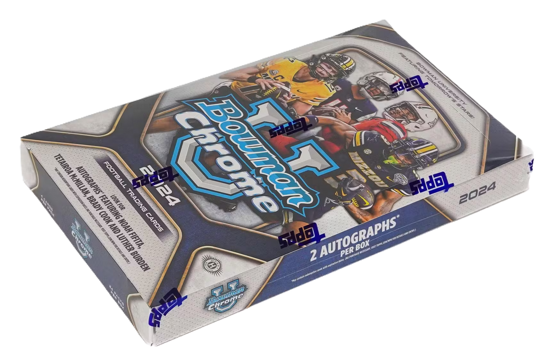 2024 Bowman University Chrome Football Hobby Box