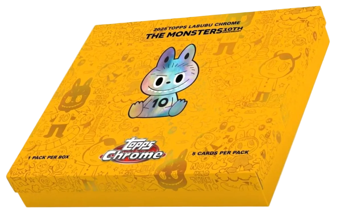 2025 Topps Chrome Labubu Box – Cash Cards Unlimited