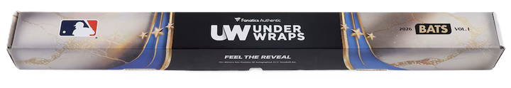 2026 Fanatics Under Wraps MLB Bats Volume-1 (Single Mystery Box)