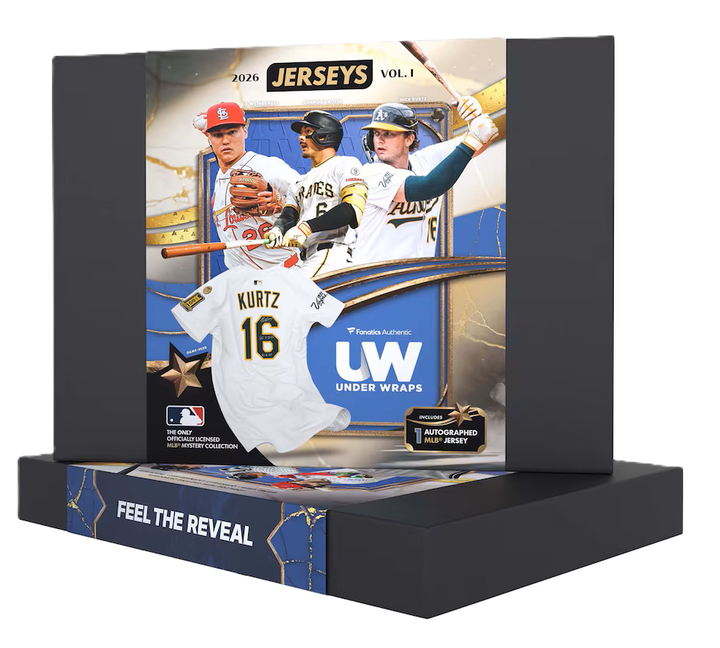 2026 Fanatics Under Wraps MLB Jersey Volume-1 (Single Mystery Box)