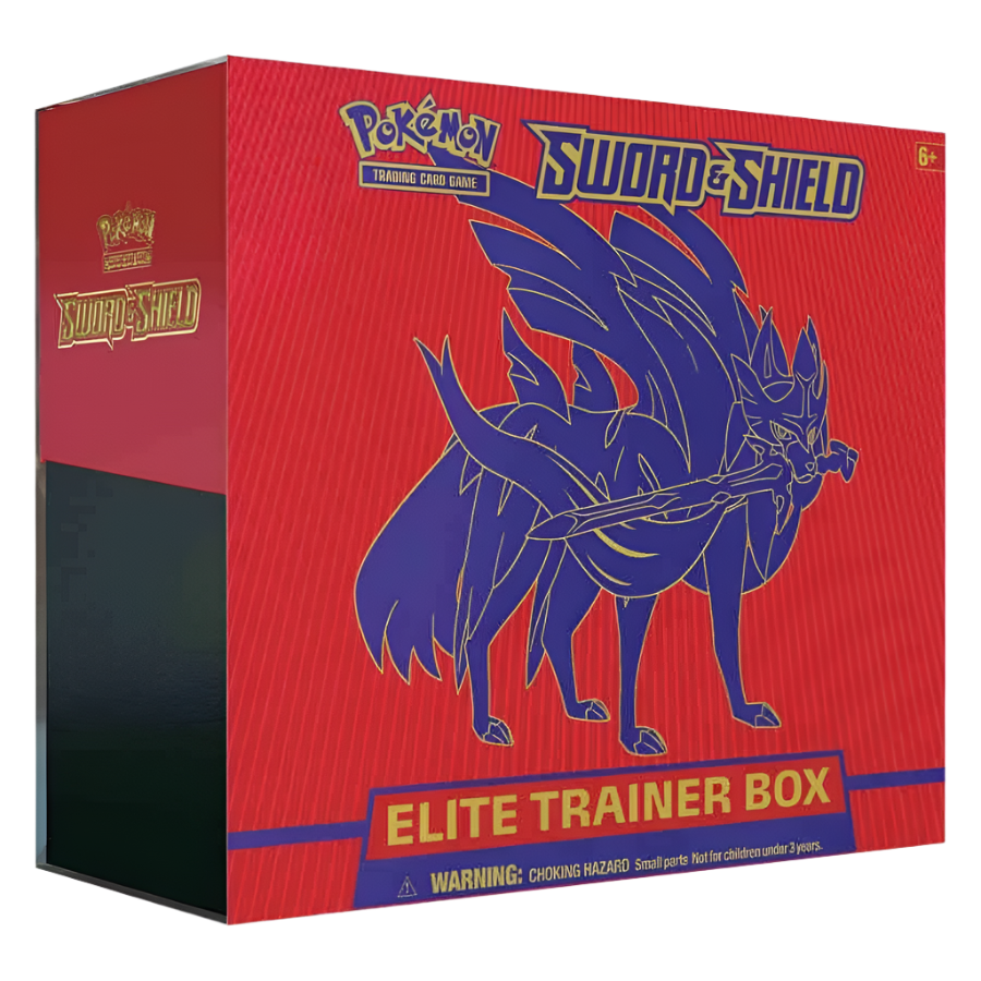 Sword & Shield Elite Trainer Box [Zacian] - SWSH01: Sword & Shield Base Set (SWSH01)