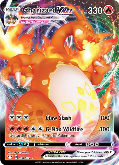 Charizard VMAX - SWSH03: Darkness Ablaze (SWSH03)