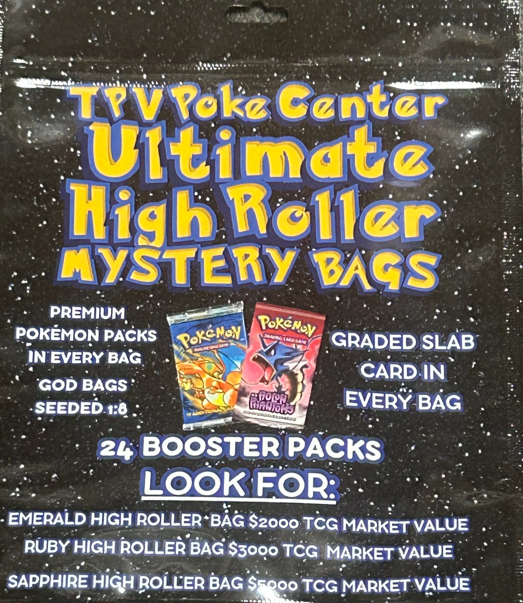Pokemon High Roller Mystery Box | 20 Pokemon Booster Packs