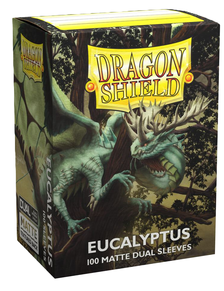 Dragon Shield Sleeves: Eucalyptus Standard Dual Matte (Box Of 100)