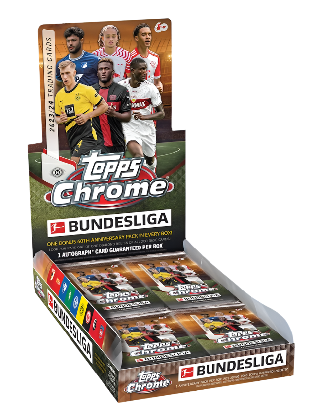 2023-24 Topps Chrome Bundesliga Soccer Hobby Box