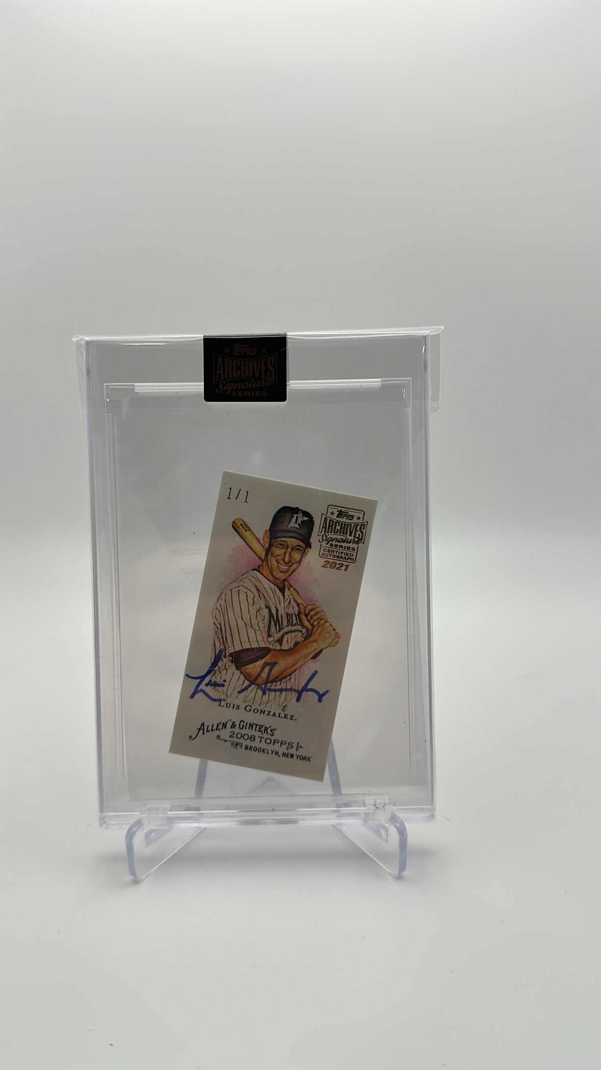 2021 Topps Archives - Luis Gonzalez 257 - Auto 1/1