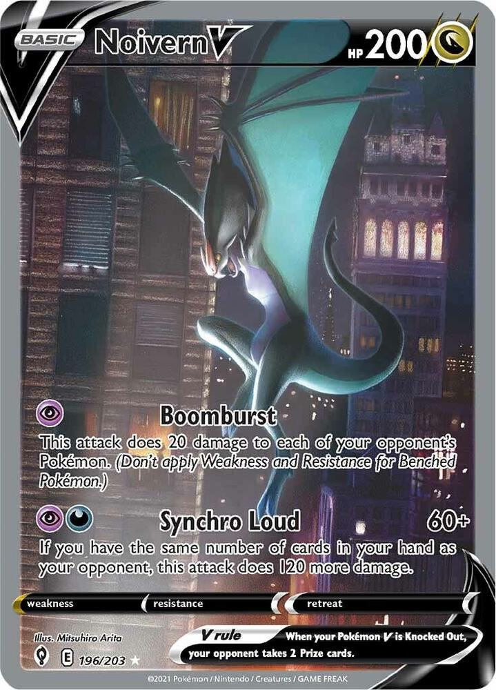 Noivern V (Alternate Full Art) - SWSH07: Evolving Skies (SWSH07)