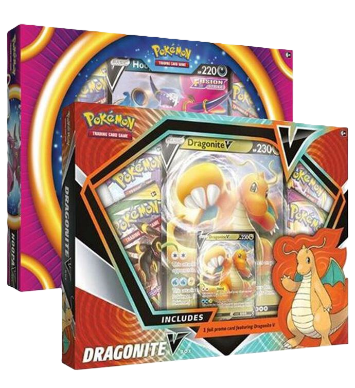 Hoopa V Box / Dragonite V Box - SWSH08: Fusion Strike (SWSH08)