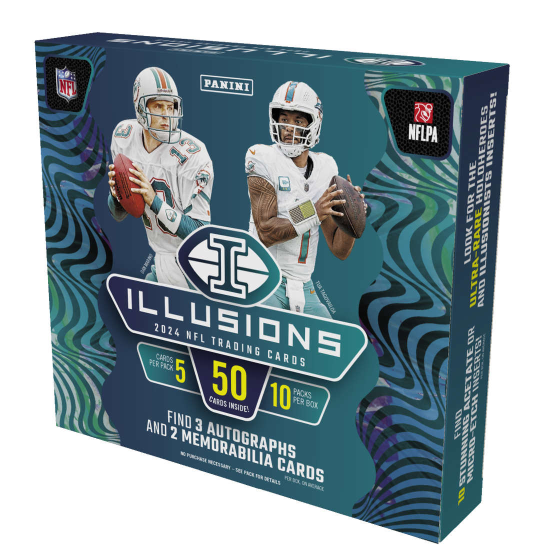 2024 Panini Illusions NFL Trading Card Hobby Box