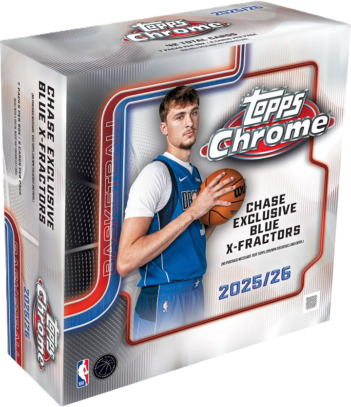 2025-26 Topps Chrome Basketball Mega Box