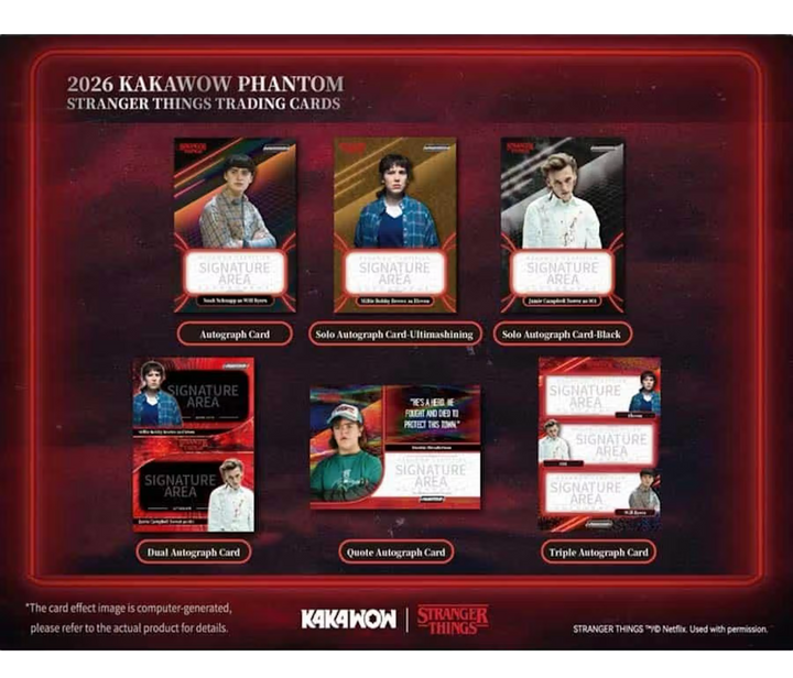 2026 Kakawow Phantom Stranger Things Hobby Box