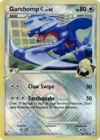 Garchomp C - 60/147 (League Promo) - League & Championship Cards (PR)