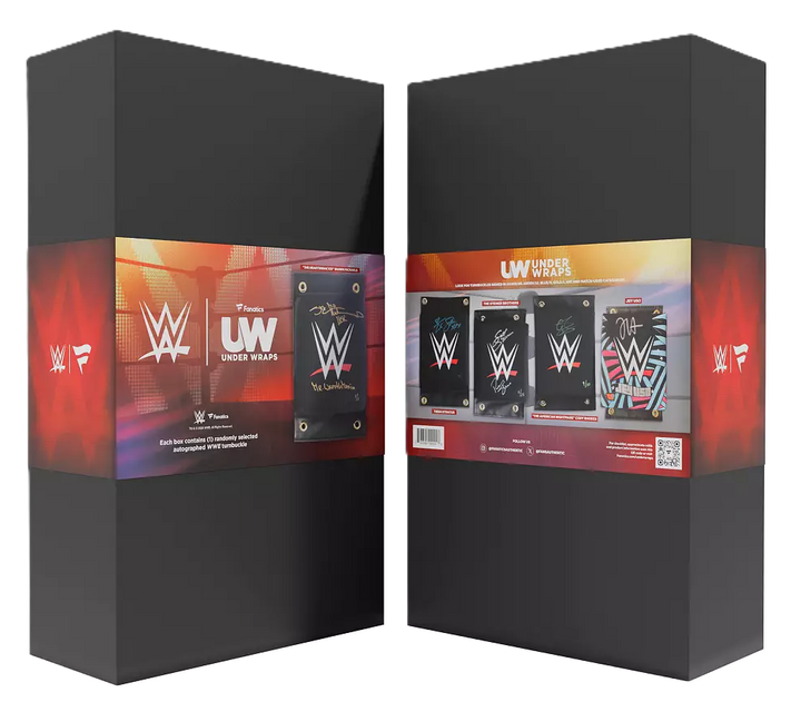 2026 Fanatics Under Wraps WWE Turnbuckle Pads (Single Mystery Box)