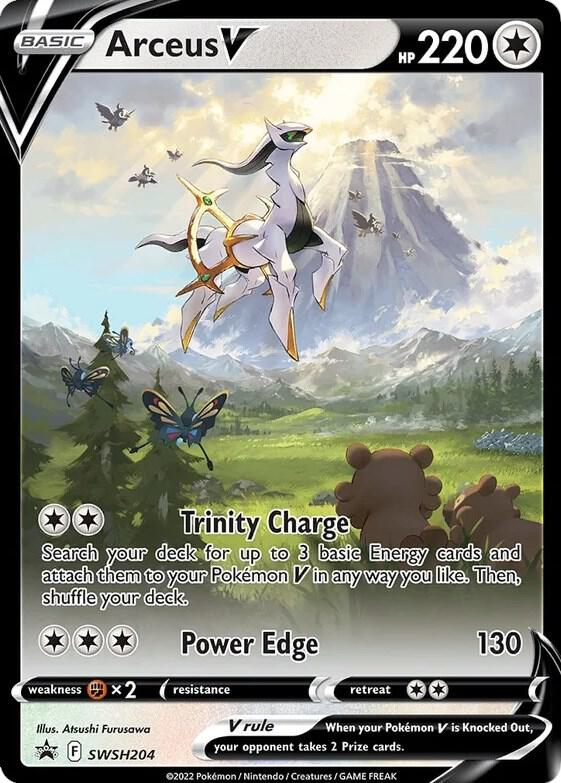 Arceus V - SWSH204 - SWSH: Sword & Shield Promo Cards (SWSD)