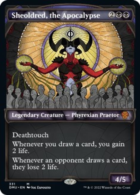Sheoldred, the Apocalypse (Textured Foil) - Dominaria United (DMU)