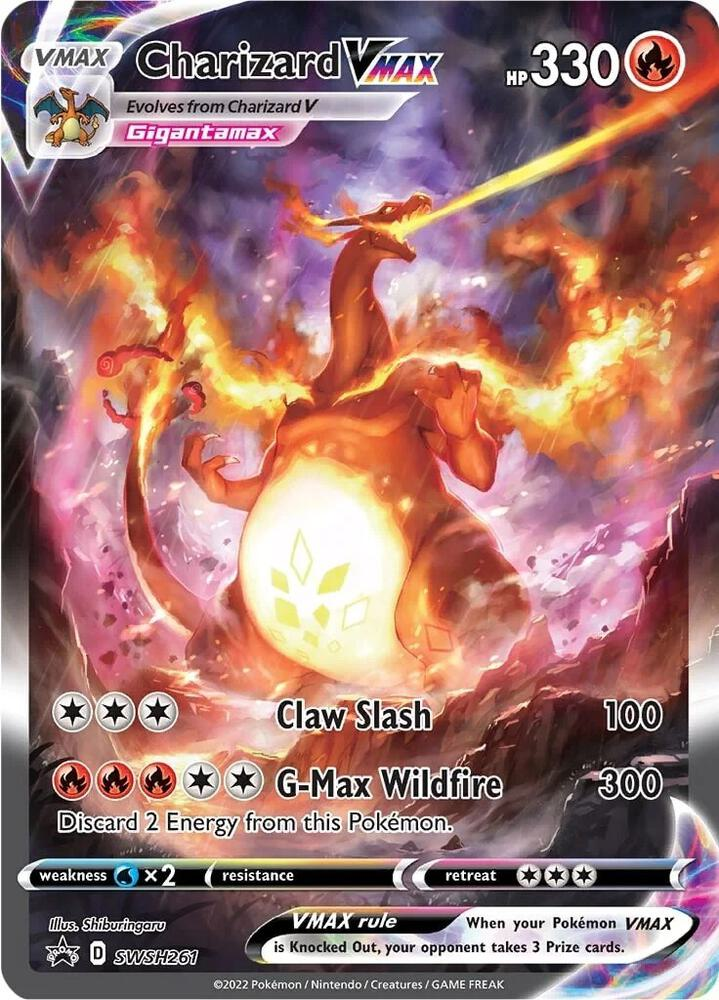 Charizard VMAX - SWSH261 - SWSH: Sword & Shield Promo Cards (SWSD)