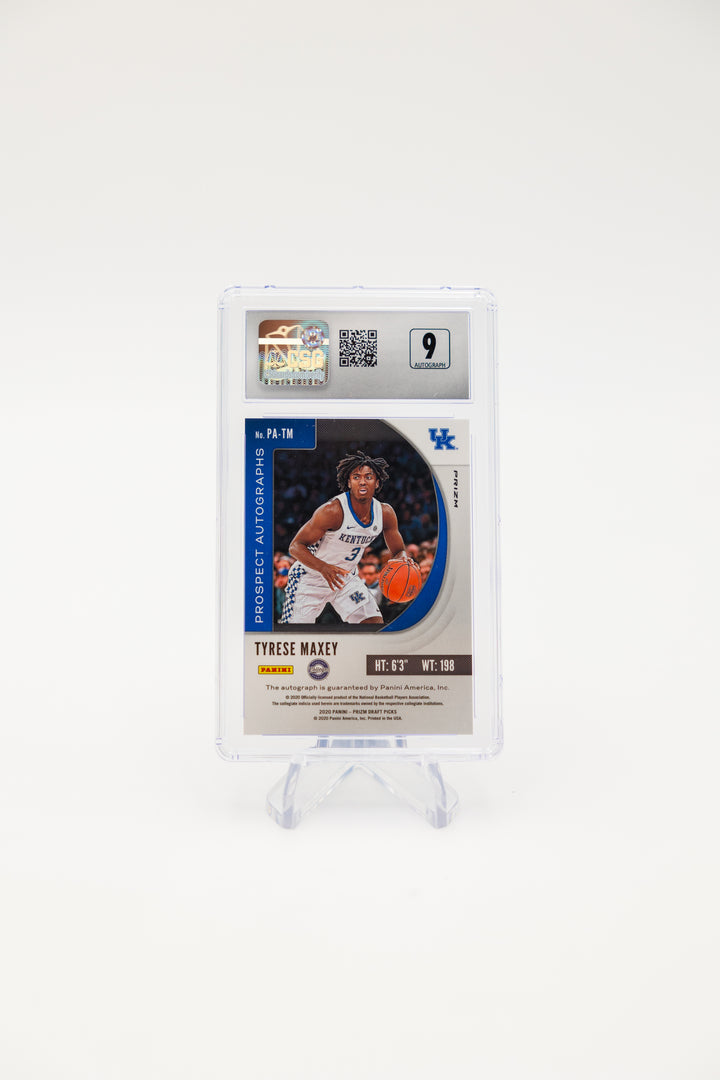 2020-21 Panini Prizm Draft Picks - Tyrese Maxey PA-TM - Fast Break - CSG CGC 10 / 9