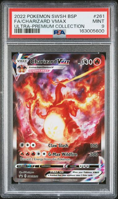 Charizard Vmax SWSH261 - UPC Promo - 2022 Pokemon - PSA 9