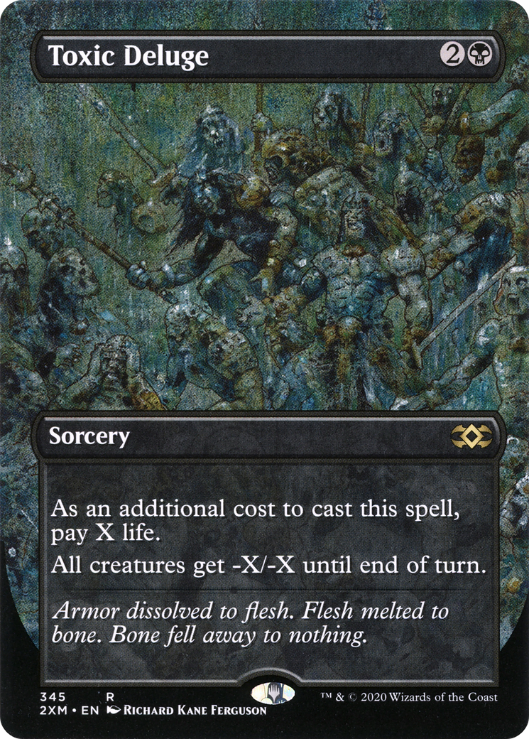 Toxic Deluge (Borderless) - Double Masters (2XM)