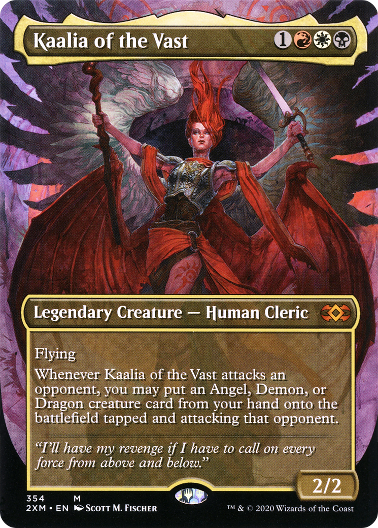 Kaalia of the Vast (Borderless) - Double Masters (2XM)