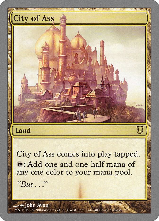 City of Ass - Unhinged (UNH)
