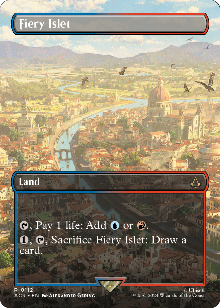 Fiery Islet (Borderless)