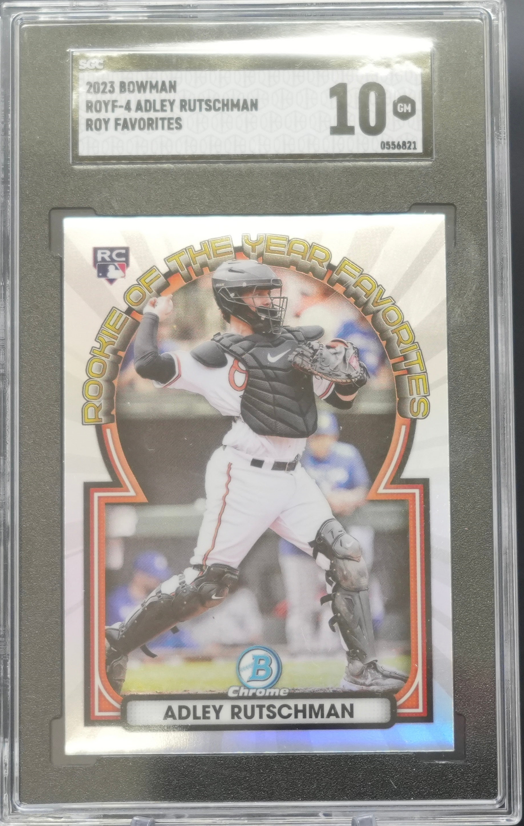 2023 Topps Bowman - Adley Rutschman ROYF-4 - ROY Favorites - SGC 10