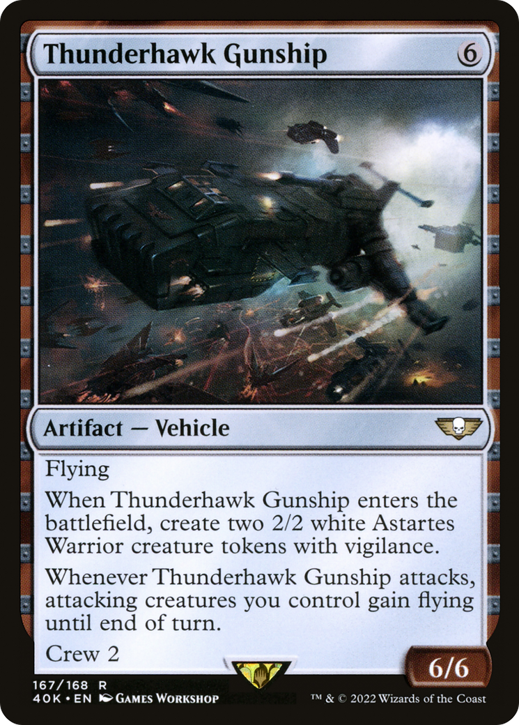 Thunderhawk Gunship - Universes Beyond: Warhammer 40,000 (40K)